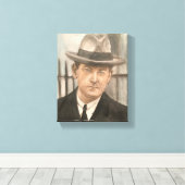 Michael Collins Wall Art Canvas Print (Insitu (Houten vloer))
