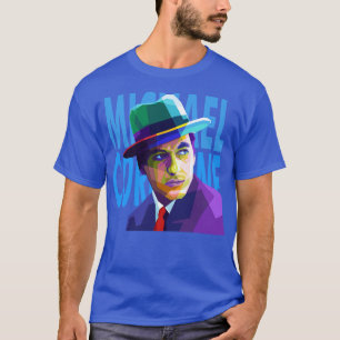 Michael Corleone Blauwe tekst T-shirt