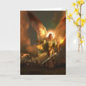 Michael de Aartsengel Kaart (Gele Bloem)