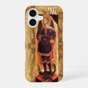 MICHAEL DE AARTSENGEL MET DE DRACHT monogram iPhone 16 Hoesje