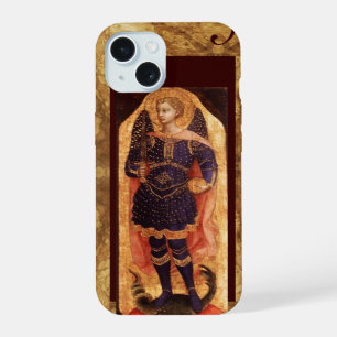 MICHAEL DE AARTSENGEL MET DRAAK monogram iPhone 15 Hoesje