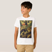 Michael en de gestorven engelen door Giuseppe Cesa T-shirt (Voorkant volledig)