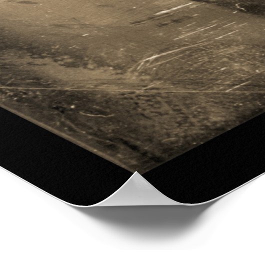 Michael Faraday Daguerreotype 1845 Poster (Hoek)