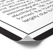 Michael Faraday Poster (Hoek)