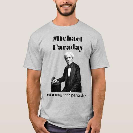 Michael Faraday T-shirt (Voorkant)
