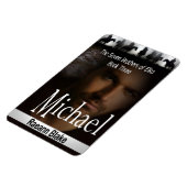 Michael Flexibele fotomagneet Magneet (Linkerzijde)