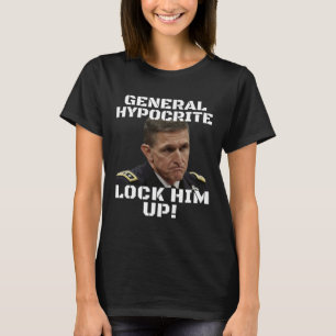 Michael Flynn Schuldig Huichelaar Stop Hem Op Poli T-shirt
