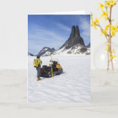 Michael het Wenskaart van het Zwaard (Spatie Kaart (Gele Bloem)