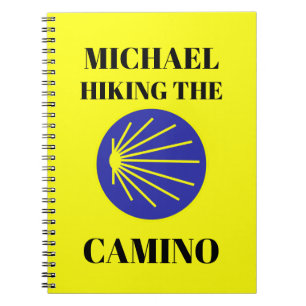 "Michael Hiking the Camino" Notitieboek