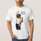 Michael Hutchence Colorful T-shirt (Voorkant)