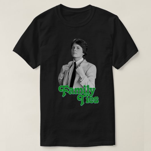 Michael J Fox - Family Stropdassen Essential T-Shi T-shirt (Design voorkant)