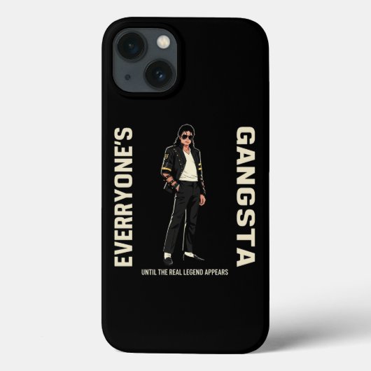 Michael Jackson: De echte legende van de koning va Case-Mate iPhone Case (Achterkant)