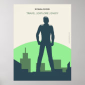 Michael Jackson, de zanger Poster (Voorkant)