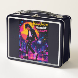 Michael Jackson Moonwalk Koning van de Pop Retro T