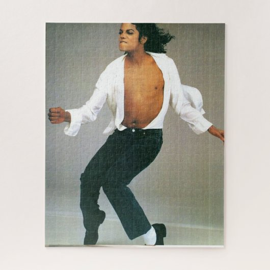 MICHAEL JACKSON puzzle, to share with your friends Legpuzzel (Verticaal)