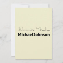 Michael Johnson Vertaald in Hiërogliefen
