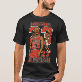 Michael Jordan 23 Bulls Basketbal T-shirt