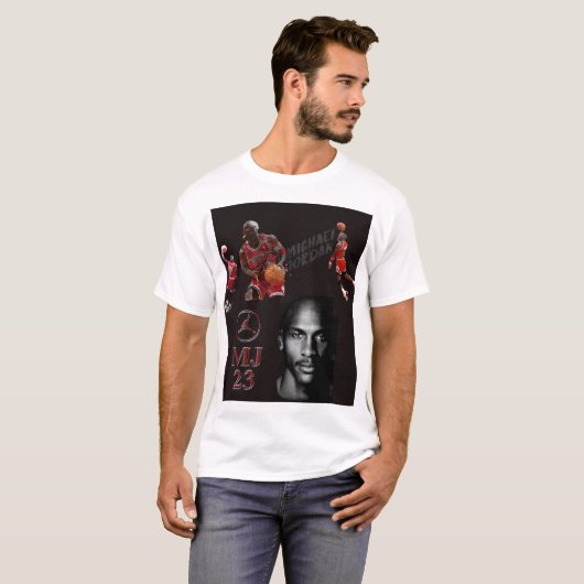 Michael Jordan T-shirt (Voorkant volledig)