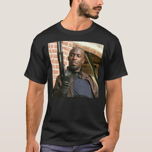 Michael k Williams Tribute RIP The Wire Omar Lit T-shirt (Voorkant)