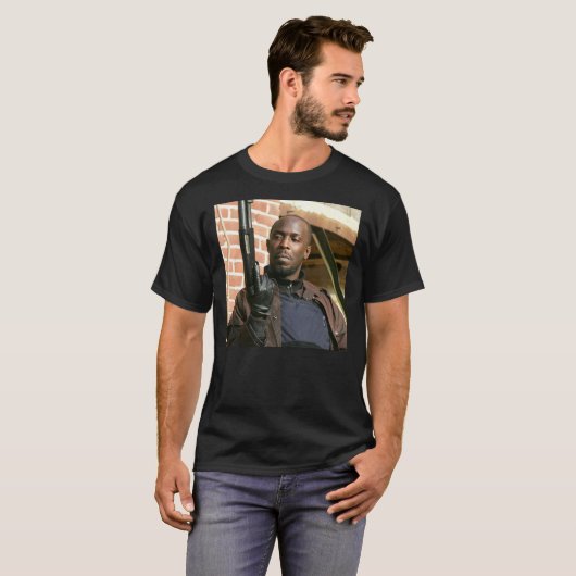 Michael k Williams Tribute RIP  The Wire  Omar Lit T-shirt (Voorkant volledig)