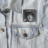 Michael McBride Vierkante Button 5,1 Cm (In situ)