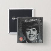 Michael McBride Vierkante Button 5,1 Cm (Voorkant /achterkant)