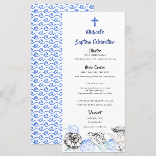 Michael Menu (Voorkant / Achterkant)