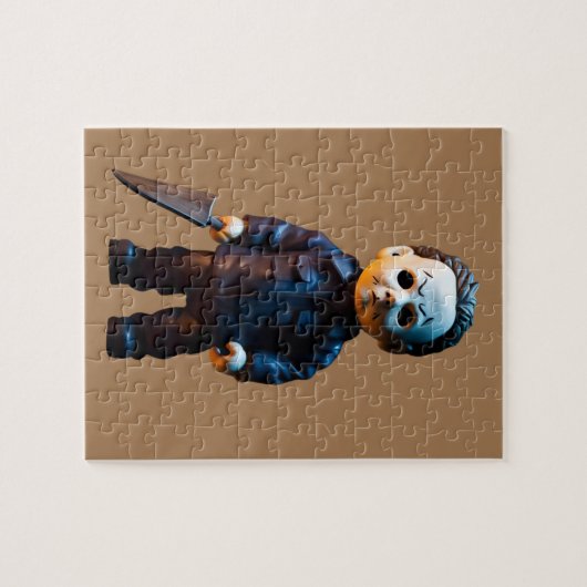 Michael Myers Figuur Jigsaw Puzzel (Horizontaal)