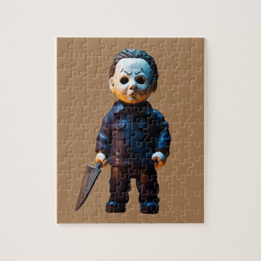 Michael Myers Figuur Jigsaw Puzzel (Verticaal)