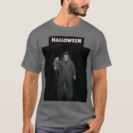 Michael myers halloween t shirt voor mannen