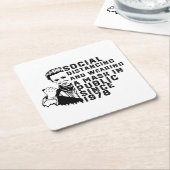 Michael Myers Social Distancing Kartonnen Onderzetters (Schuin)