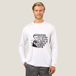 Michael Myers Sociale Afstand Tri-Blend Shirt