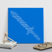 Michael Name Cloud  Poster