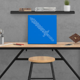 Michael Name Cloud  Poster