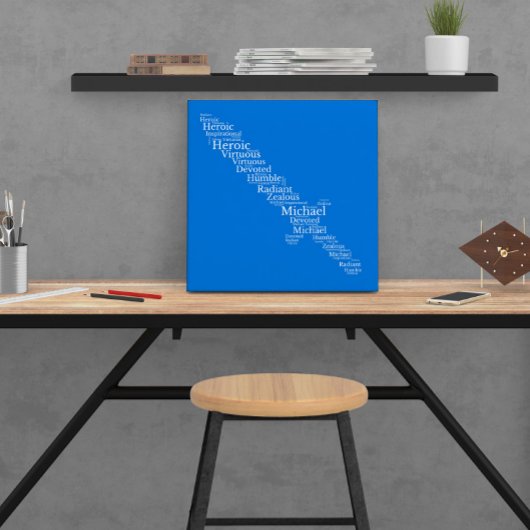 Michael Name Cloud  Poster