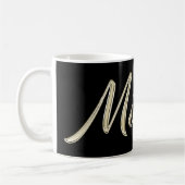 Michael Name whitegold Tasse Teetasse Kaffeetasse Koffiemok (Links)