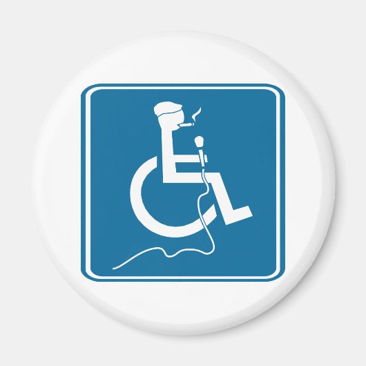 Michael O'Connell Logo koelkastmagneet Magneet (Voorkant)