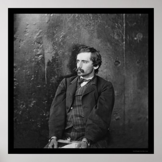 Michael O'Laughlin, Lincoln Conspirator 1865 Poster (Voorkant)