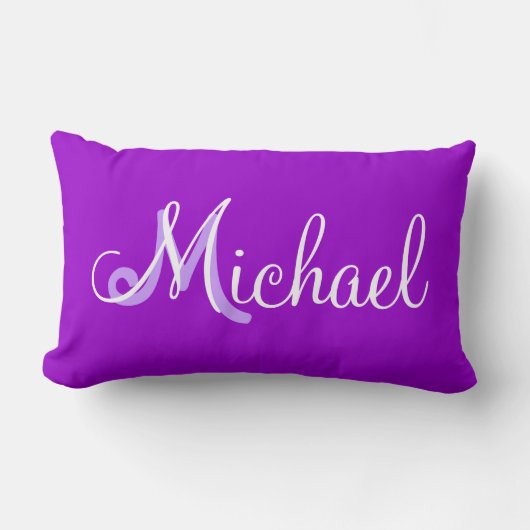 Michael Paars Lumbar Personalized Pillow Kussen (Voorkant)