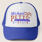 Michael Petyo President 2016 Verkiezingsrepublikei Trucker Pet (Voorkant)