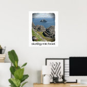 Michael, Puffin, Skellig Michael Poster (Thuiskantoor)