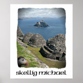 Michael, Puffin, Skellig Michael Poster (Voorkant)