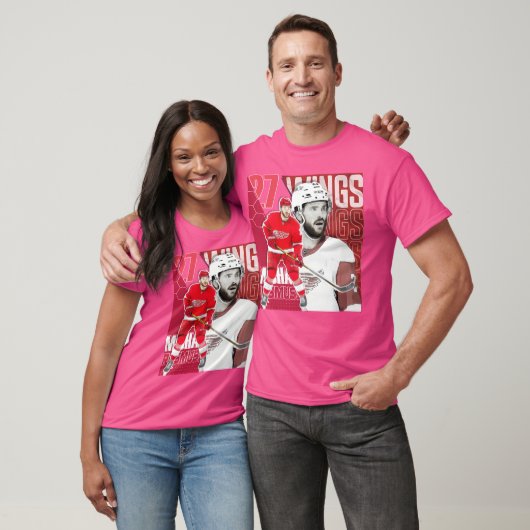 Michael Rasmussen Hockey Poster Red Wings T-shirt (Unisex)