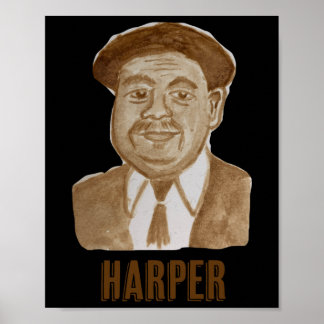 Michael S. Harper Sticker Poster