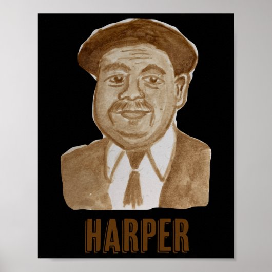 Michael S. Harper Sticker Poster (Voorkant)