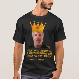 Michael Saylor Bitcoin, Bitcoin T-shirt