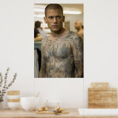Michael Scofield Prison Break Poster (Keuken)