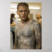Michael Scofield Prison Break Poster (Voorkant)
