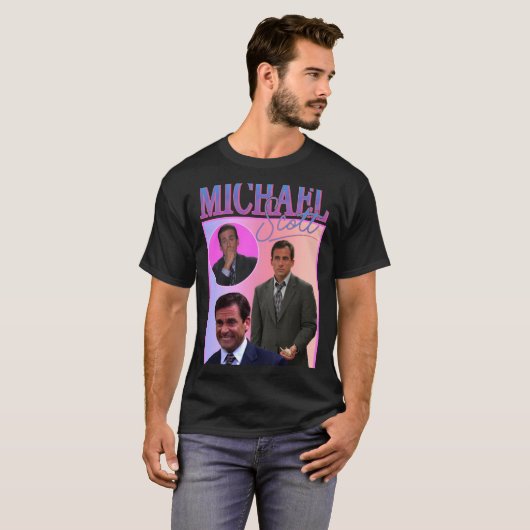 Michael Scott Classic T-Shirt (Voorkant volledig)