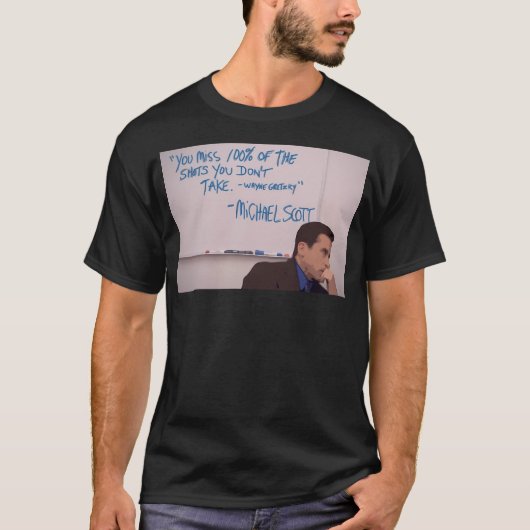 Michael Scott T-shirt (Voorkant)